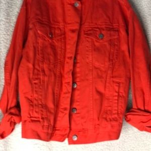 Coral Jean Jacket
